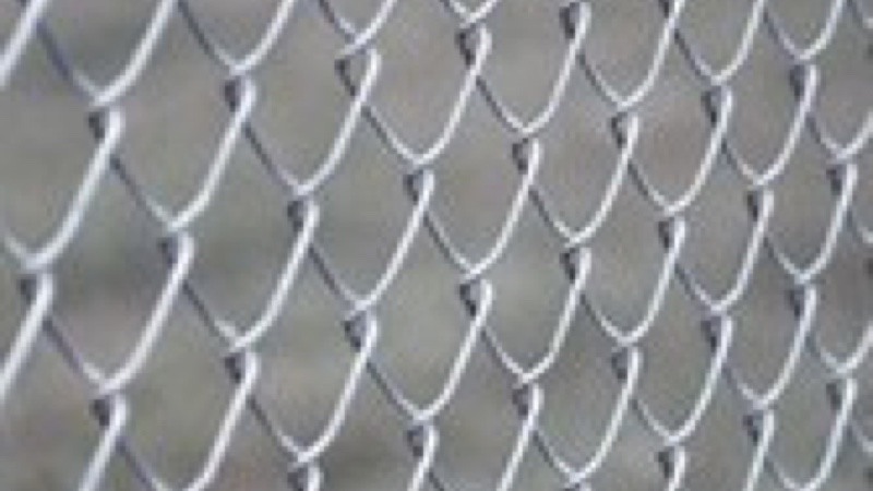 Chain link fence